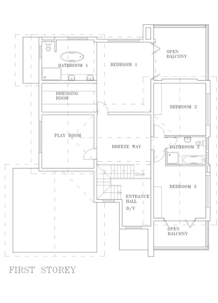 DS HOUSE IN THE HILLS PLANS 3